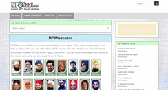 Desktop Screenshot of mp3naat.com