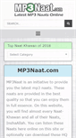 Mobile Screenshot of mp3naat.com