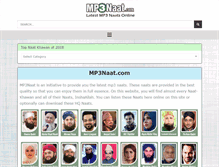 Tablet Screenshot of mp3naat.com
